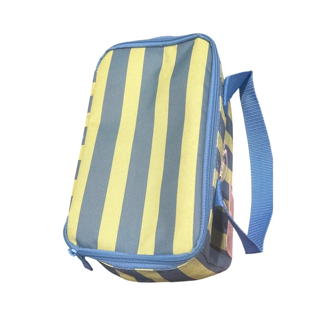 NWT Trader‎ Joe's Striped Mini Insulated Cooler Tote May 2026 Limited Edition